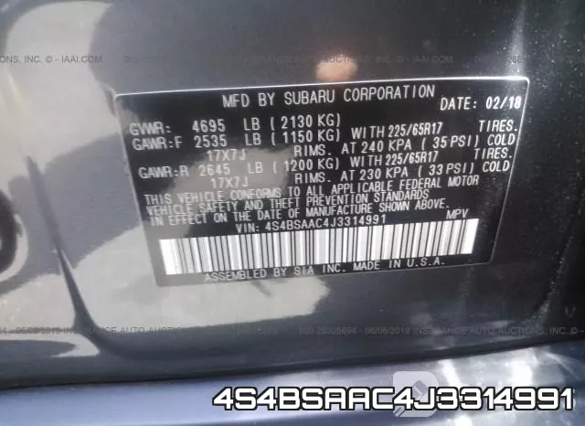 4S4BSAAC4J3314991 фото 10