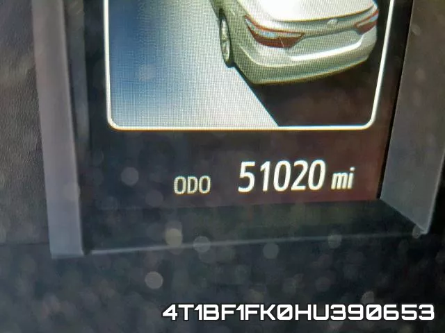 4T1BF1FK0HU390653 фото 9