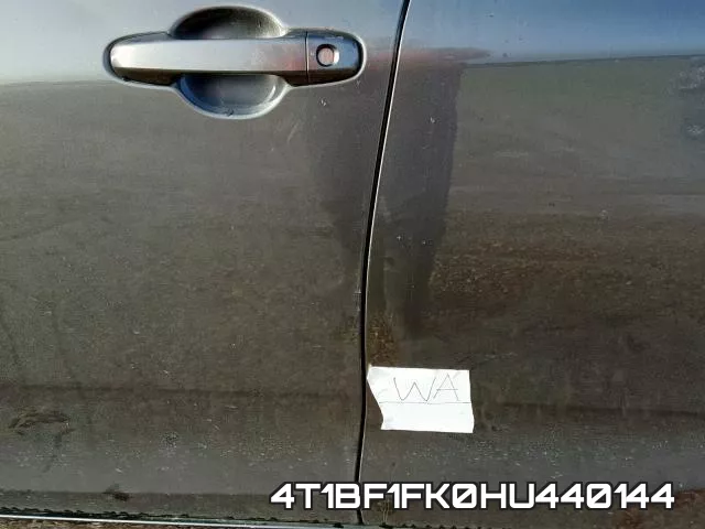 4T1BF1FK0HU440144 фото 10