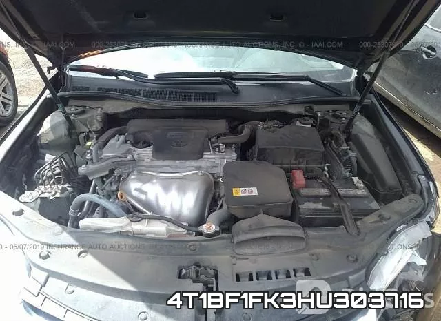 4T1BF1FK3HU303716 фото 2