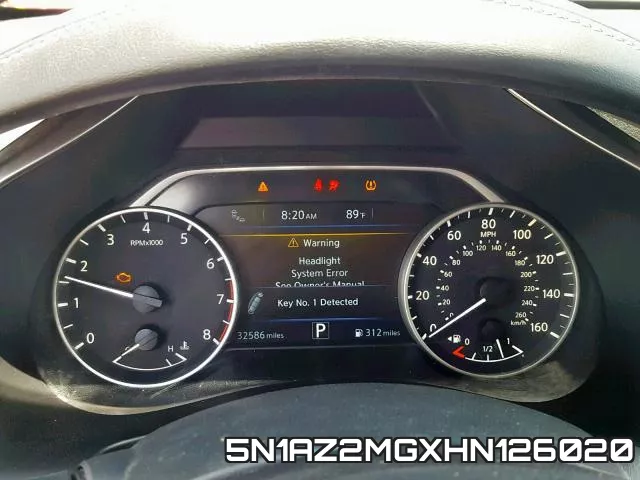5N1AZ2MGXHN126020 фото 9