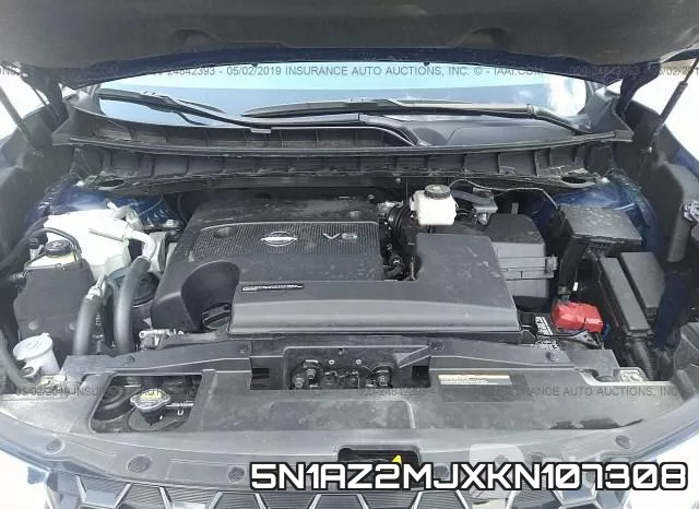 5N1AZ2MJXKN107308 фото 2