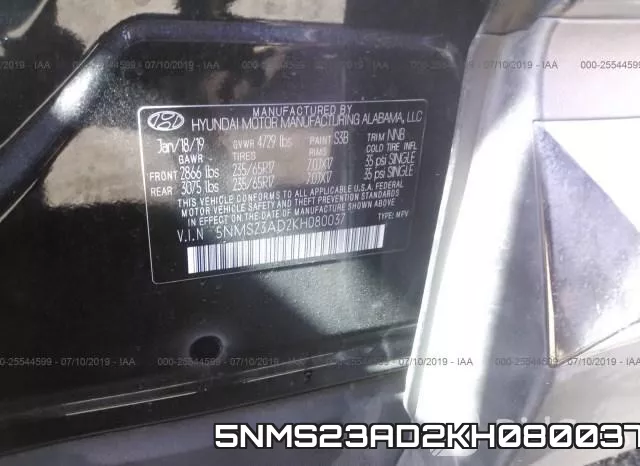5NMS23AD2KH080037 фото 10