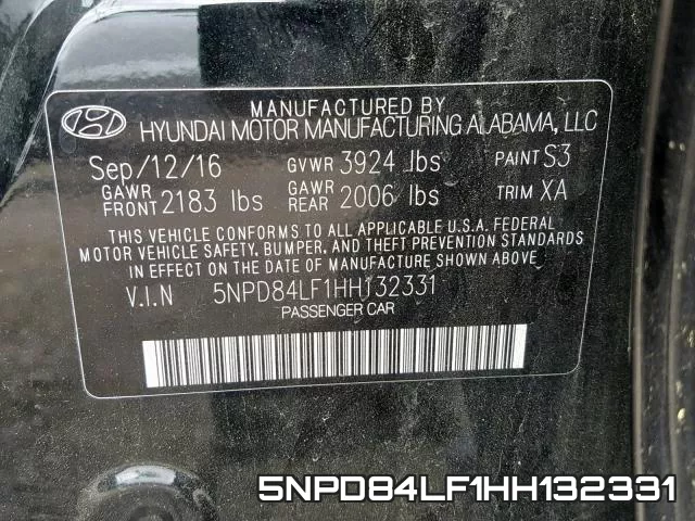 5NPD84LF1HH132331 фото 2