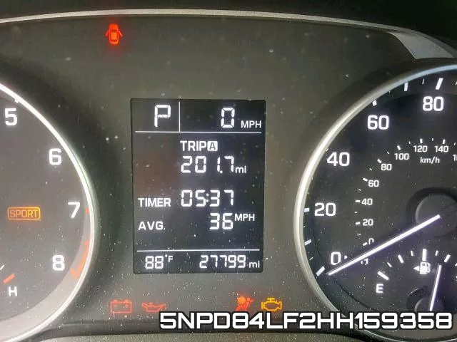 5NPD84LF2HH159358 фото 9