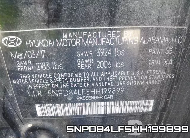 5NPD84LF5HH199899 фото 10
