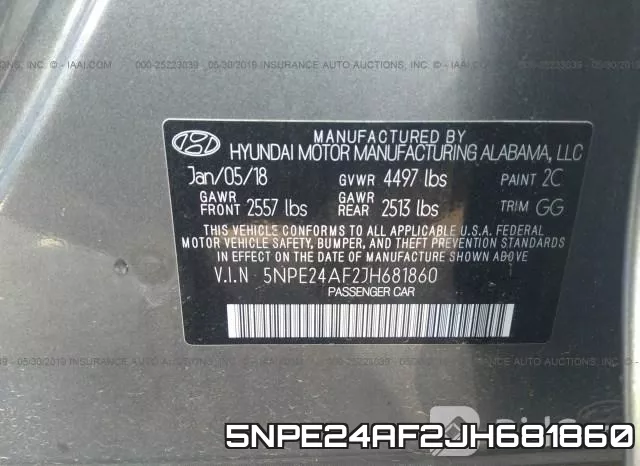 5NPE24AF2JH681860 фото 10
