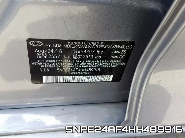 5NPE24AF4HH489916 фото 2