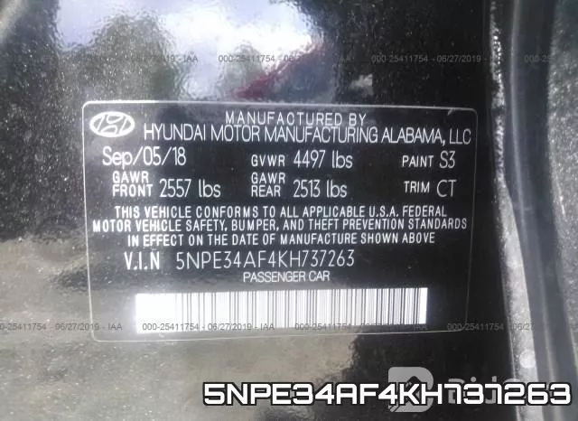 5NPE34AF4KH737263 фото 10