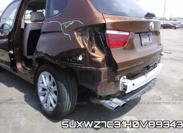 5UXWZ7C31H0V89343 фото 7