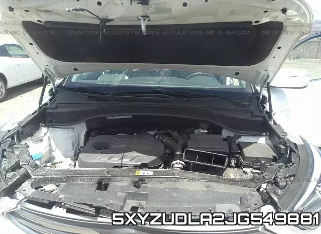 5XYZUDLA2JG549881 фото 2