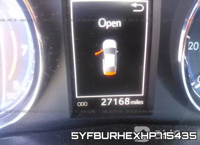 5YFBURHEXHP715435 фото 8