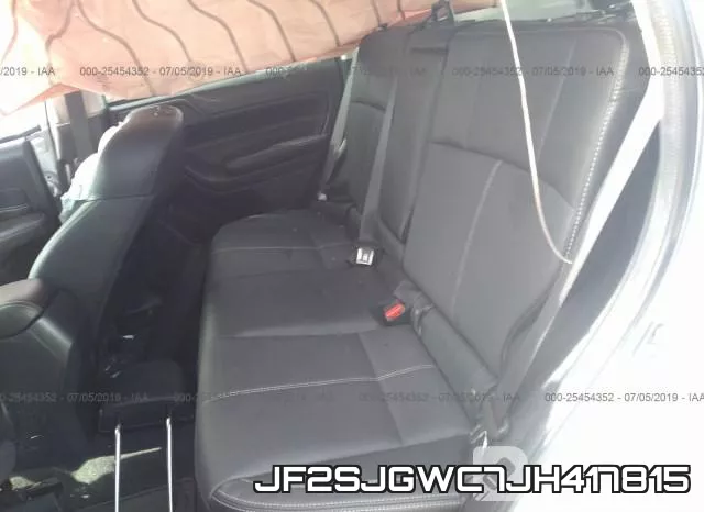 JF2SJGWC7JH417815 фото 9
