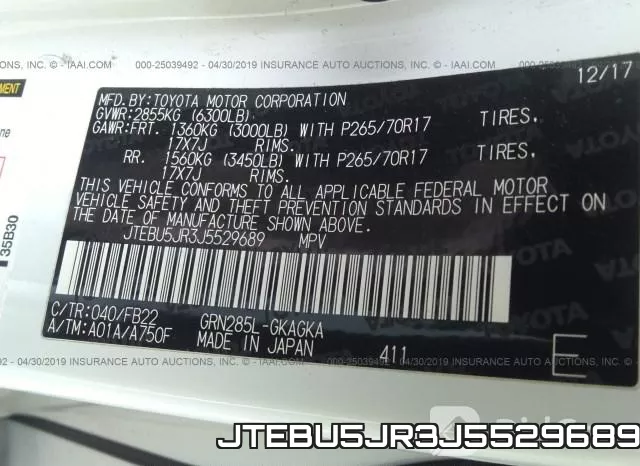 JTEBU5JR3J5529689 фото 10