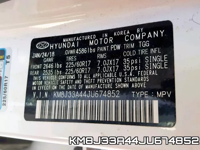 KM8J33A44JU674852 фото 2