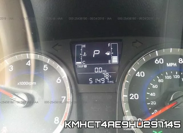 KMHCT4AE9HU297145 фото 8