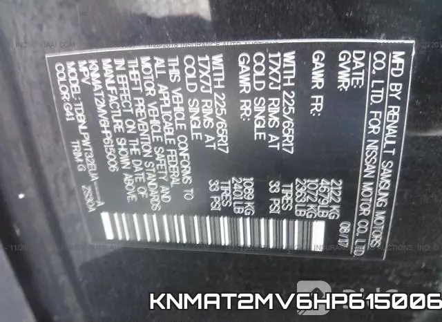 KNMAT2MV6HP615006 фото 10
