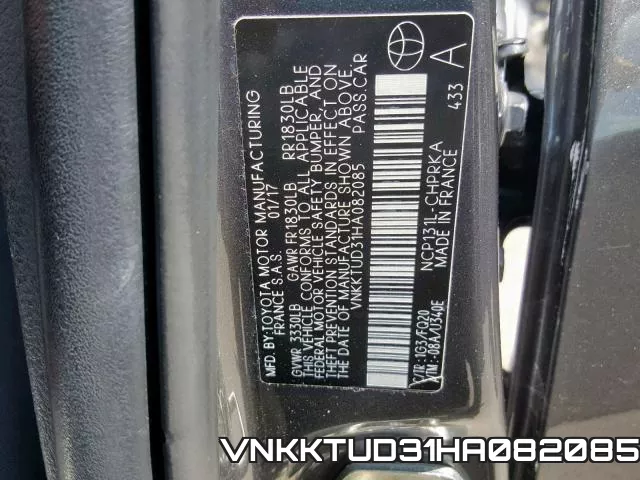 VNKKTUD31HA082085 фото 2