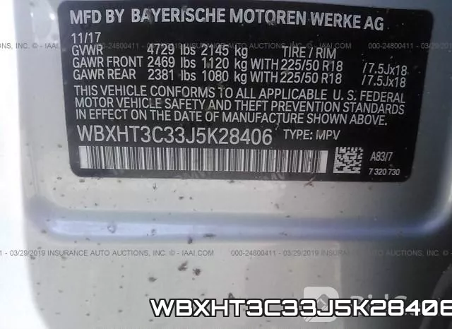 WBXHT3C33J5K28406 фото 10