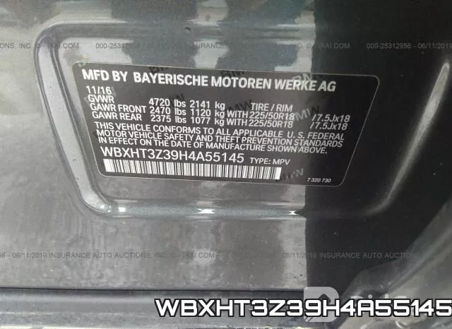 WBXHT3Z39H4A55145 фото 10