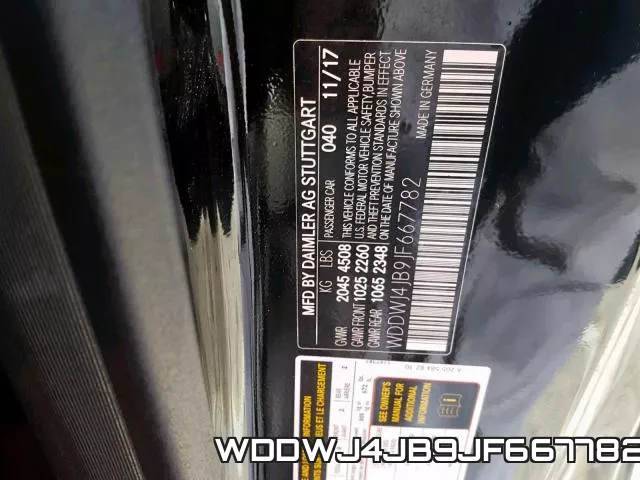 WDDWJ4JB9JF667782 фото 2