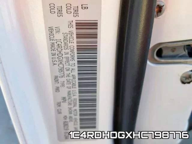 1C4RDHDGXHC798776 фото 2