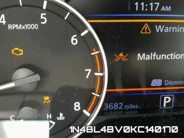 1N4BL4BV0KC140170 фото 9