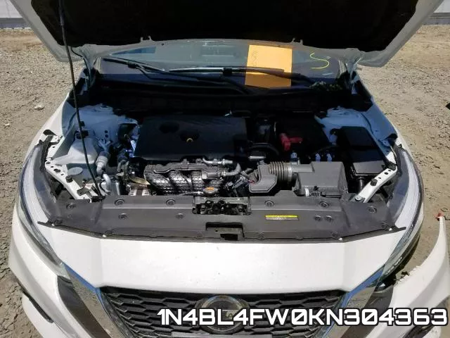 1N4BL4FW0KN304363 фото 8