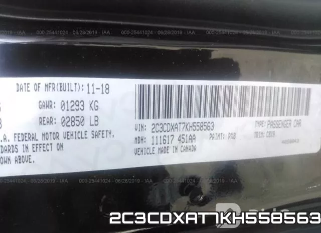 2C3CDXAT7KH558563 фото 9