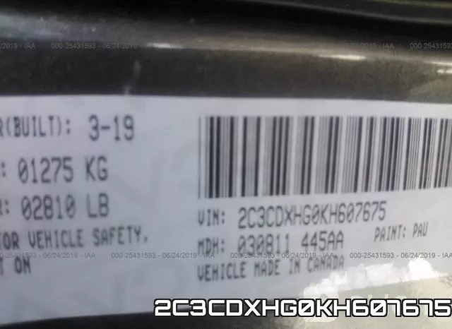 2C3CDXHG0KH607675 фото 10