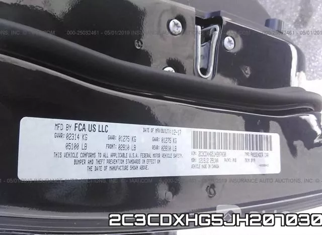 2C3CDXHG5JH207030 фото 10