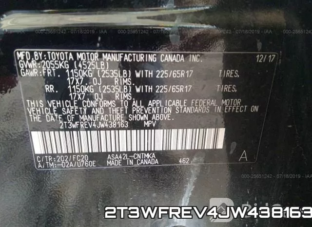 2T3WFREV4JW438163 фото 9
