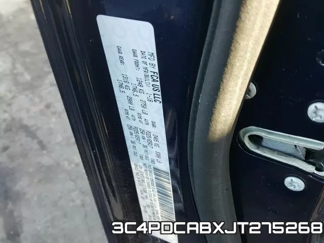 3C4PDCABXJT275268 фото 2