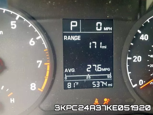 3KPC24A37KE051920 фото 9