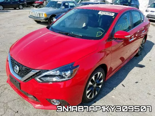 3N1AB7AP1KY309507 фото 3
