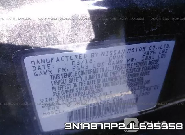 3N1AB7AP2JL635358 фото 10