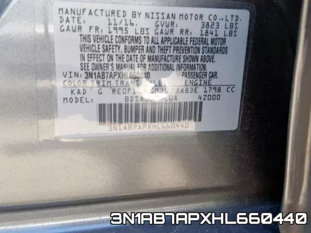 3N1AB7APXHL660440 фото 2