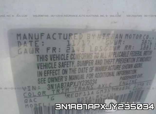 3N1AB7APXJY235034 фото 10