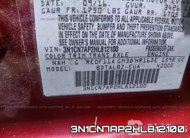 3N1CN7AP2HL812100 фото 10