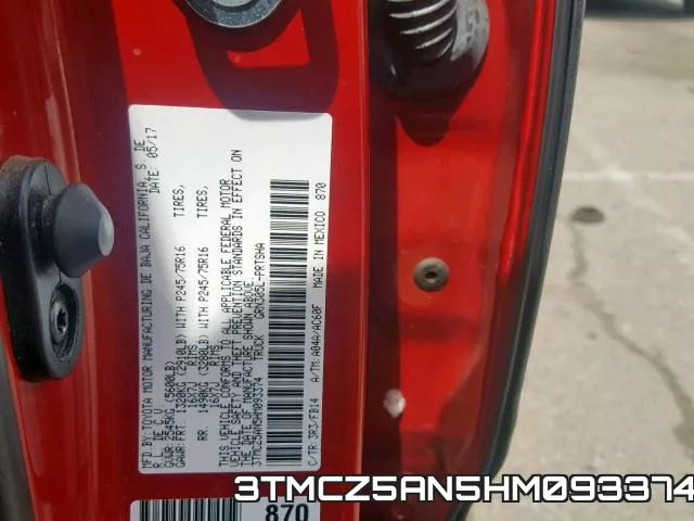 3TMCZ5AN5HM093374 фото 2