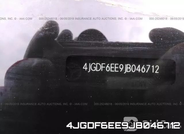 4JGDF6EE9JB046712 фото 10