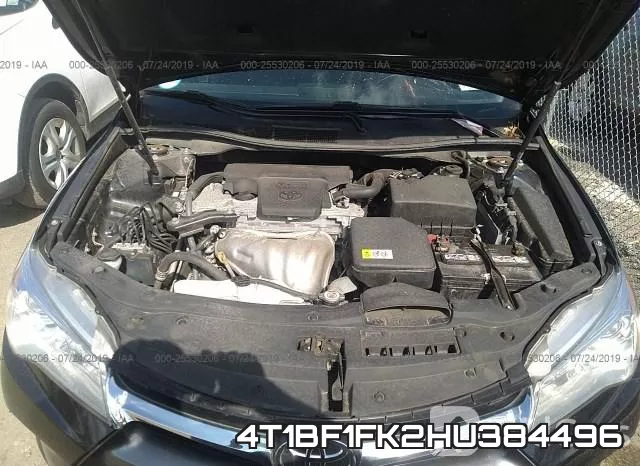 4T1BF1FK2HU384496 фото 2