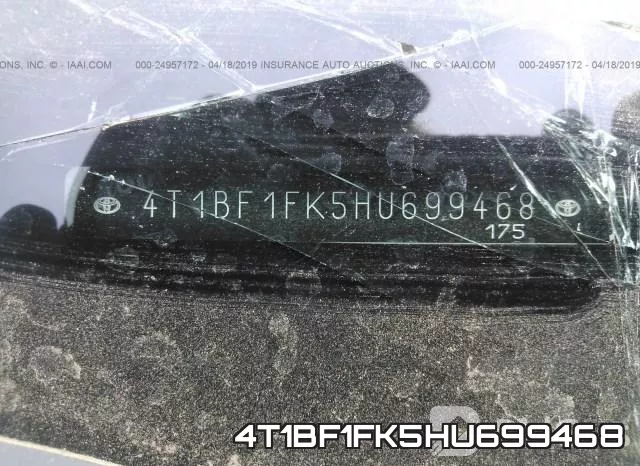 4T1BF1FK5HU699468 фото 10