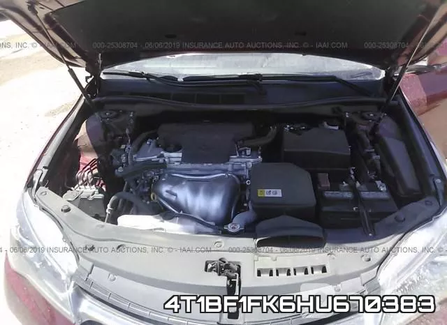 4T1BF1FK6HU670383 фото 2