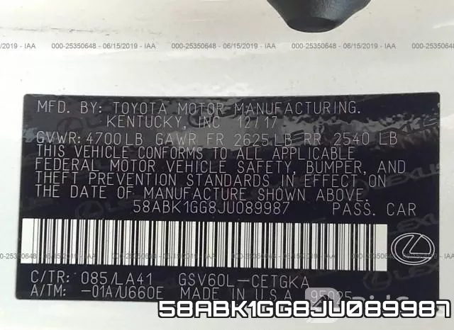 58ABK1GG8JU089987 фото 10