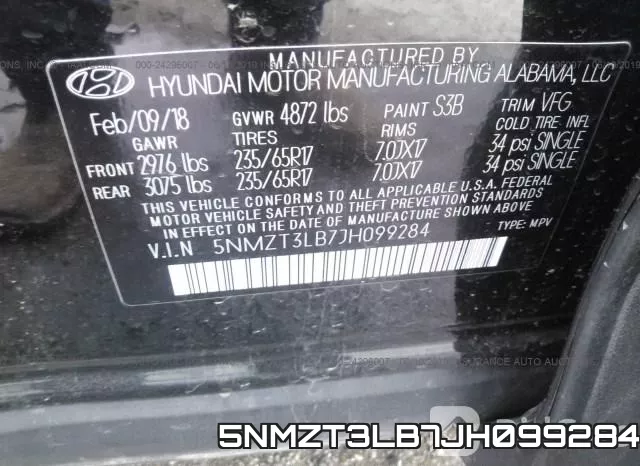 5NMZT3LB7JH099284 фото 10