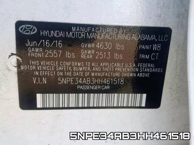 5NPE34AB3HH461518 фото 2