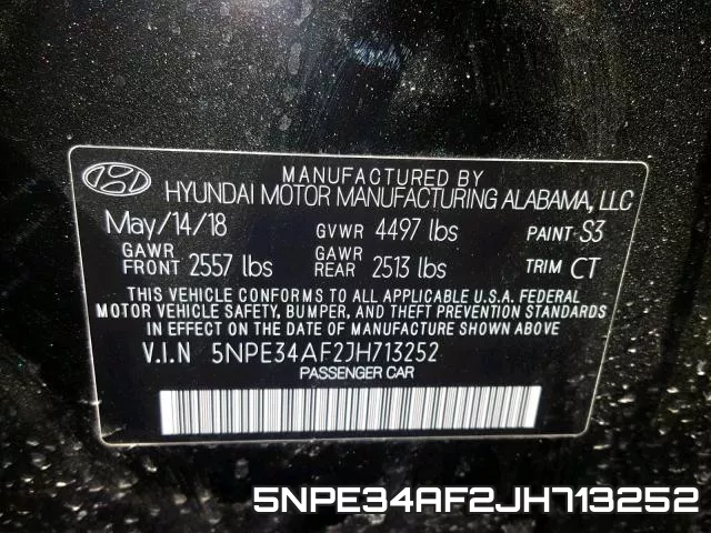 5NPE34AF2JH713252 фото 2
