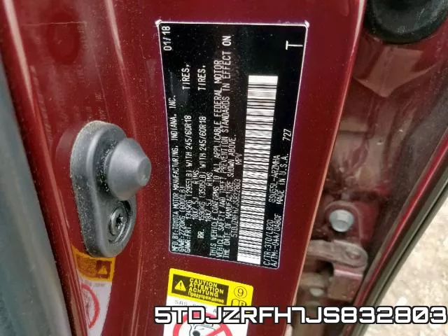 5TDJZRFH7JS832803 фото 2