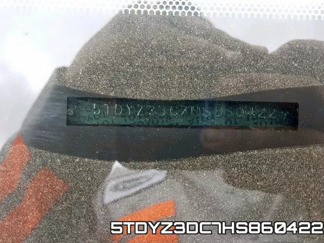5TDYZ3DC7HS860422 фото 2